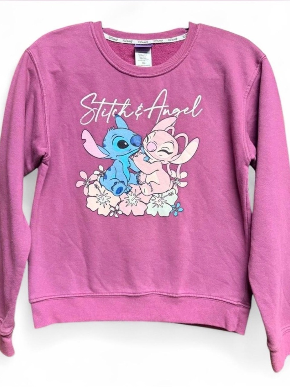 Disney Stitch & Angel Crewneck Sweatshirt